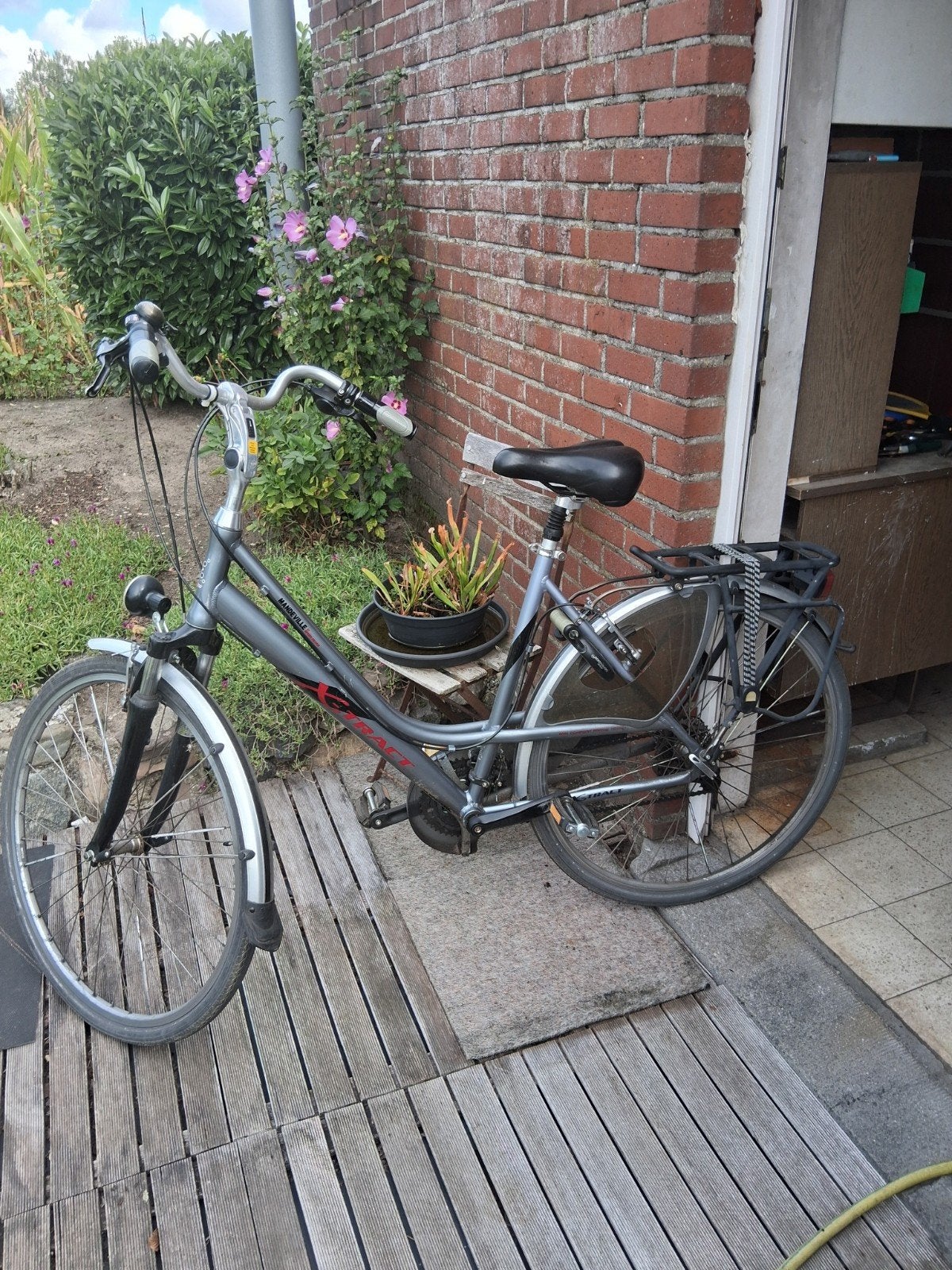 28 inch damesfiets, Ophalen, Gebruikt, Overige merken