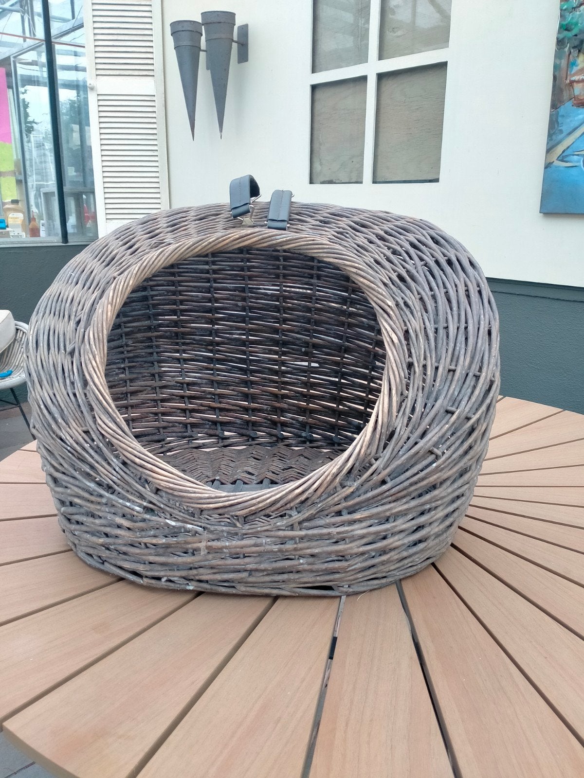 katten / hondenmand, Dieren en Toebehoren, Ophalen, Nieuw, Riet