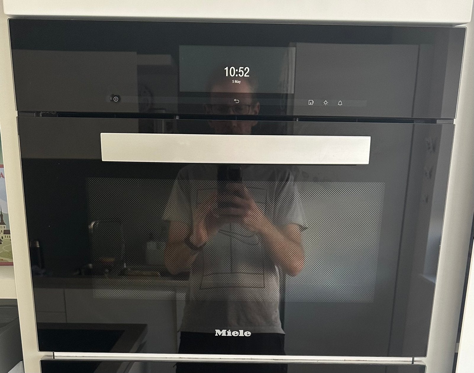 Miele Stoomoven met Bakoven, Ophalen, 45 tot 50 cm, Gebruikt, Stoom