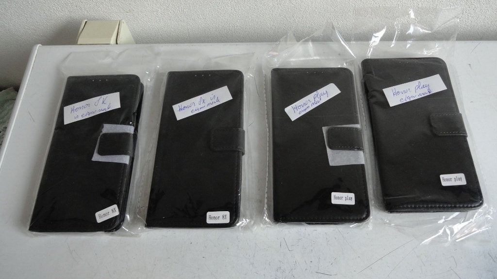 Hoesjes en bookcase voor Honor 8X en Honor Play, Ophalen of Verzenden, Zo goed als nieuw, Hoesje of Tasje