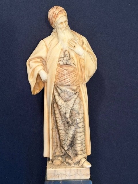 Albast/Marmer/Beeld van Nathan der Weise., Ophalen of Verzenden