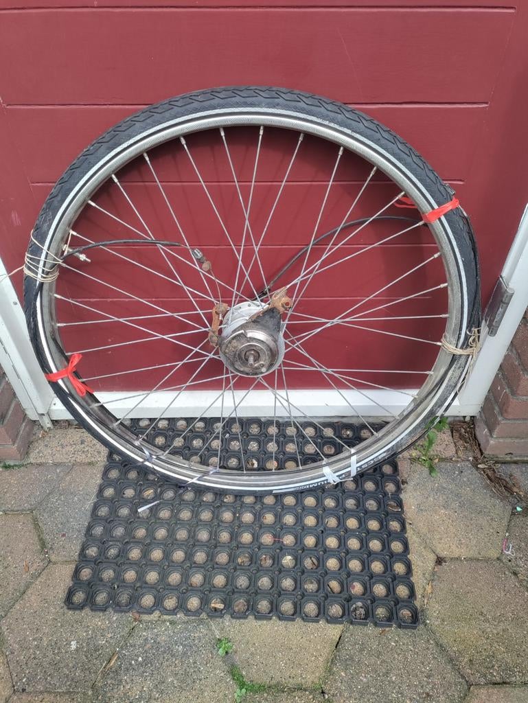 Achterwiel 7 versnellingen, Fietsen en Brommers, Fietsonderdelen, Verzenden, Gebruikt