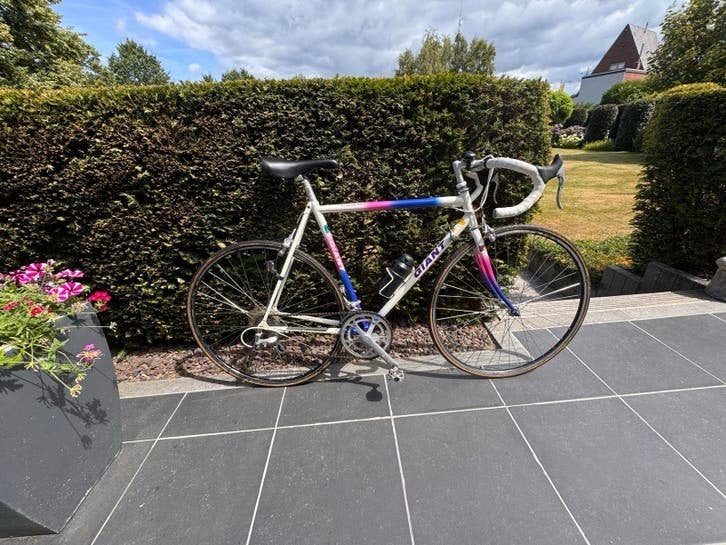 Retro Racefiets Giant Peloton Superlite  Shimano RX100 –, Fietsen en Brommers, Fietsen | Racefietsen, Ophalen, 28 inch, Gebruikt