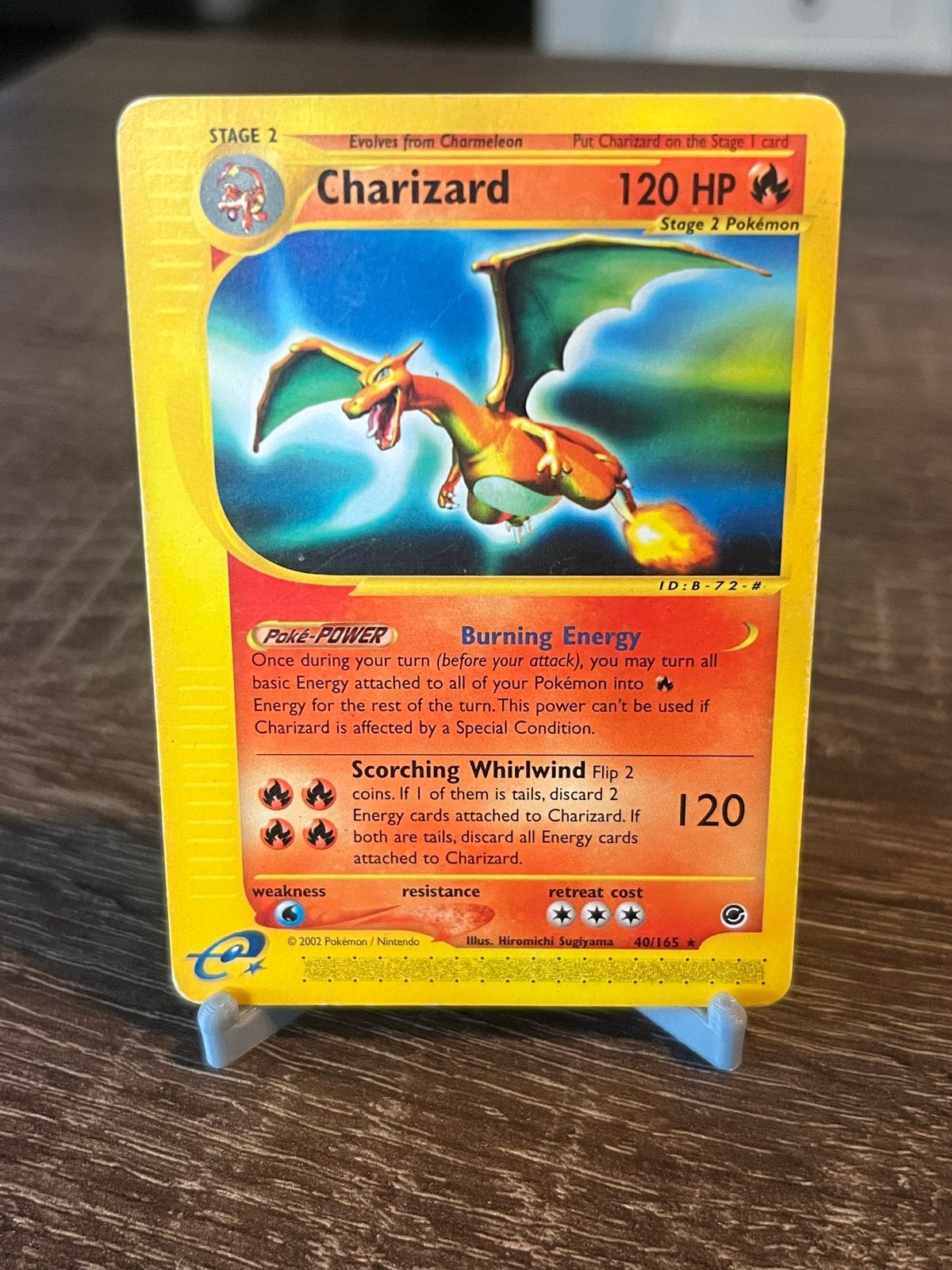 Charizard (40/165) - Expedition - Good, Ophalen of Verzenden, Gebruikt, Losse kaart