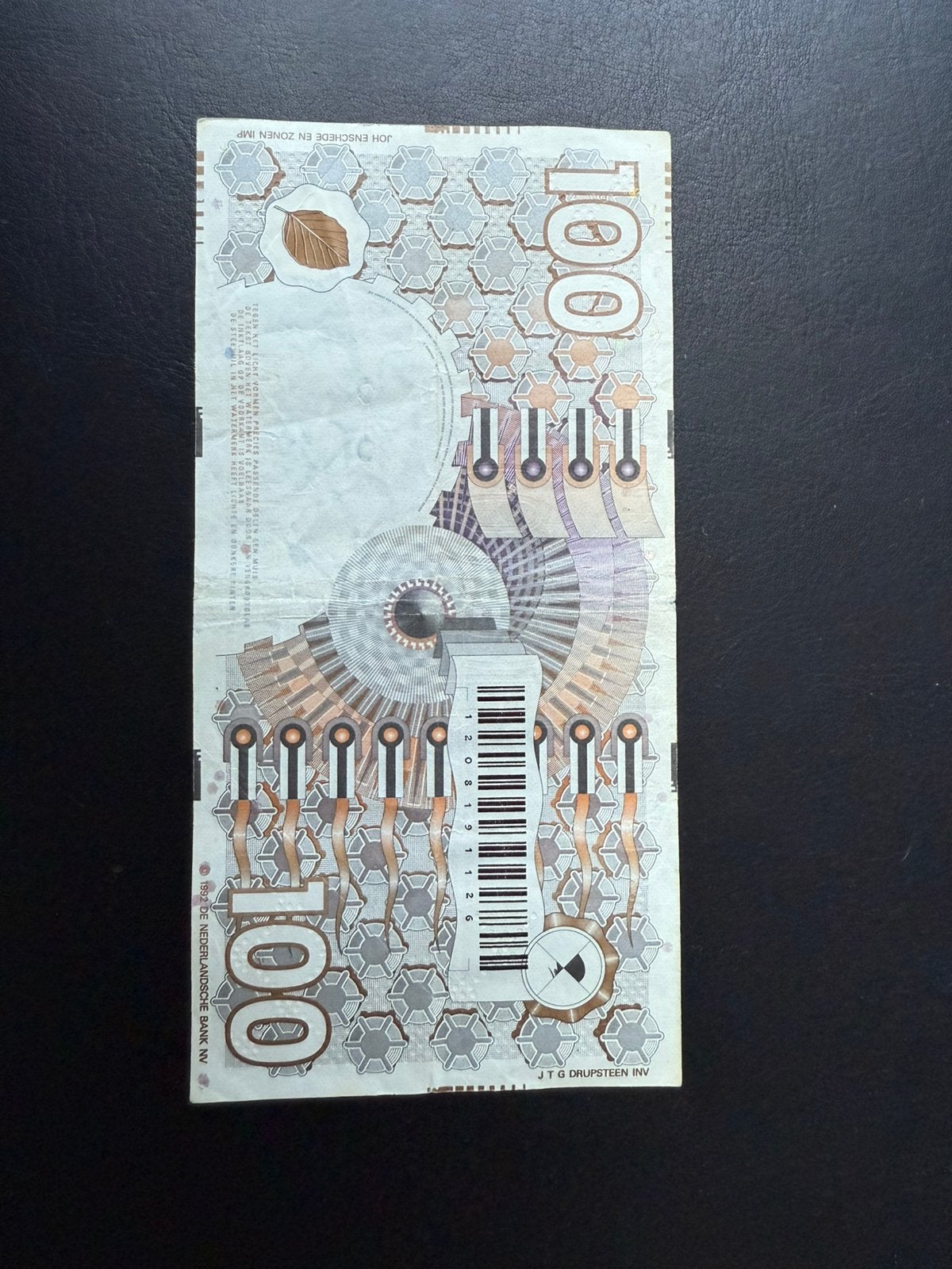 Oud nederlands 100 gulden biljet, Postzegels en Munten, Bankbiljetten | Nederland, Ophalen of Verzenden, 100 gulden
