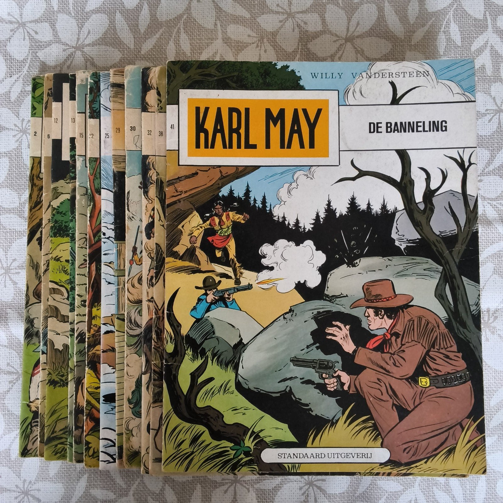 Karl May (nu of nooit actie), Meerdere stripboeken, Ophalen of Verzenden, Gelezen
