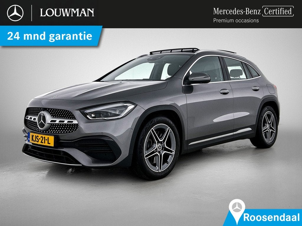 Mercedes-Benz GLA 250 4MATIC AMG Line | Panoramadak | Head U, 12 maanden, Gebruikt, 4 cilinders, Navigatiesysteem