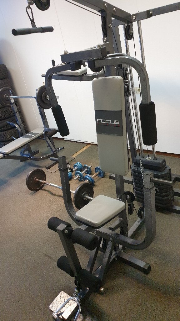 Complete Home Gym in Compact Formaat, Krachtstation, Benen, Ophalen of Verzenden, Zo goed als nieuw