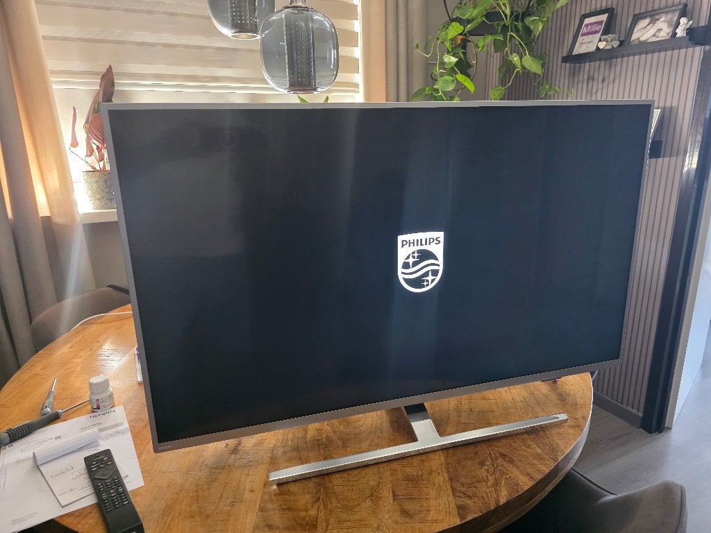 43 inch ( smart tv met Ambilight ) 1,5 jr oud, Ophalen, Philips, LED, 50 Hz