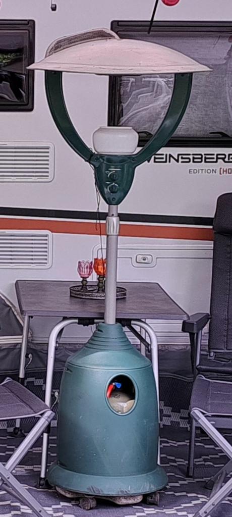 Campingaz terrasheater, Ophalen