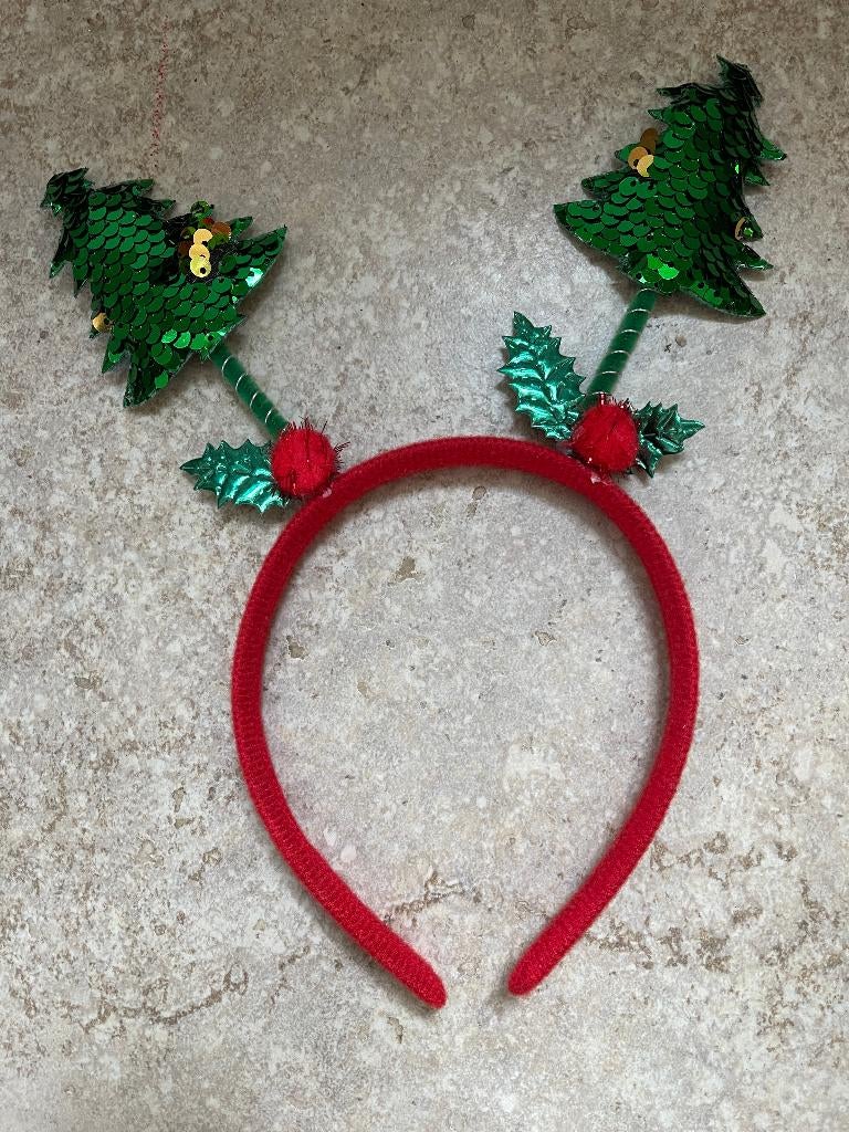 Haarband 'Kerstbom', Ophalen of Verzenden, Zo goed als nieuw