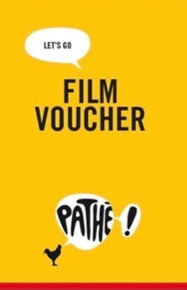 Pathé tickets - elke dag geldig - € 9, Tickets en Kaartjes, Filmkaartjes, Eén persoon, Vrijkaartje alle films