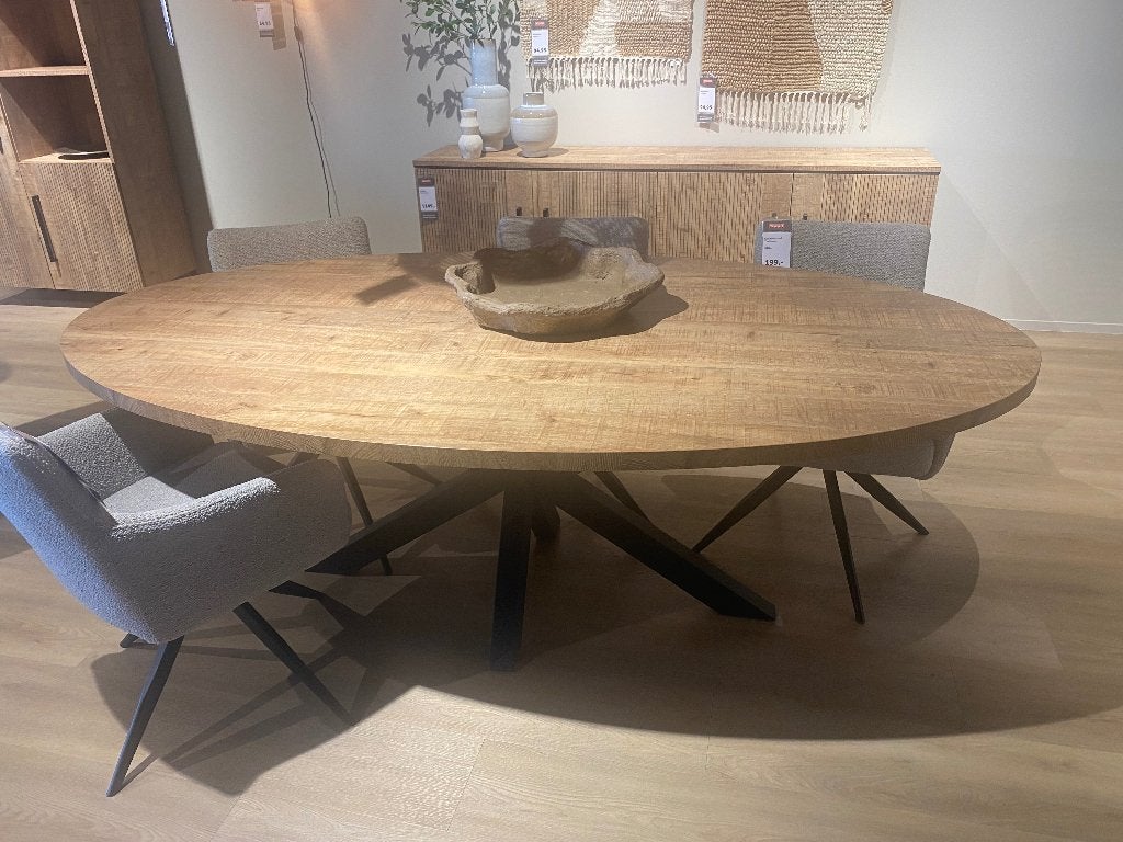 Eettafel Culemborg, Ophalen, 100 tot 150 cm, 200 cm of meer, Zo goed als nieuw