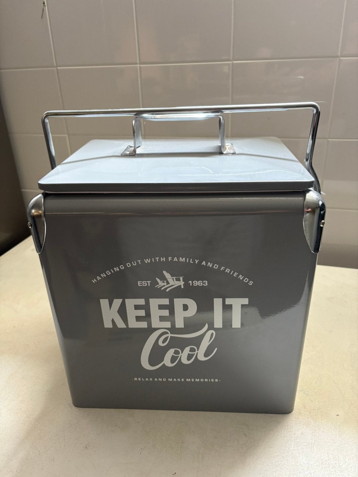 Retro koelbox, Ophalen of Verzenden, Zo goed als nieuw, Koelelement