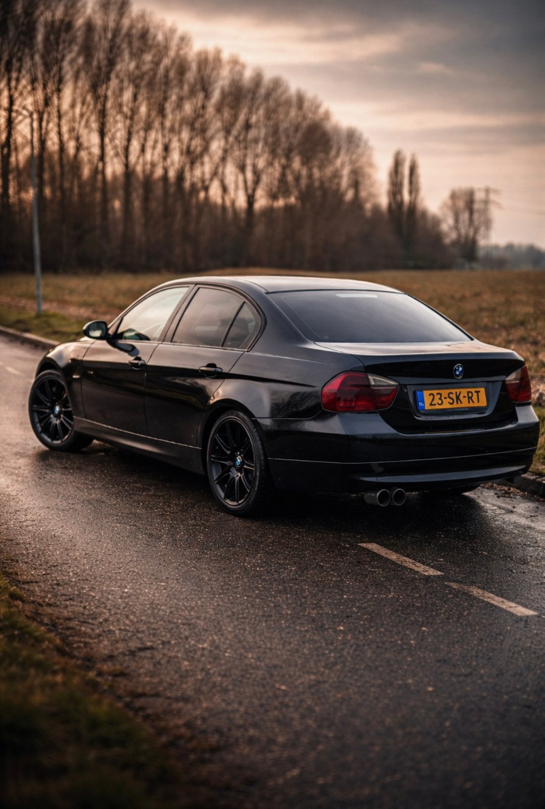 BMW 3-Serie 2.0 I 318 AUT 2006 Zwart, Achterwielaandrijving, 1995 cc, Zwart, 4 cilinders