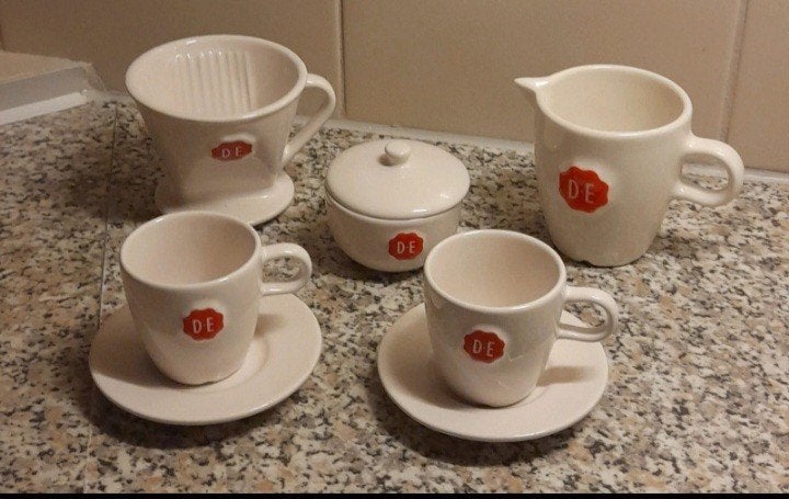 Douwe egberts servies klein, Antiek en Kunst, Ophalen of Verzenden