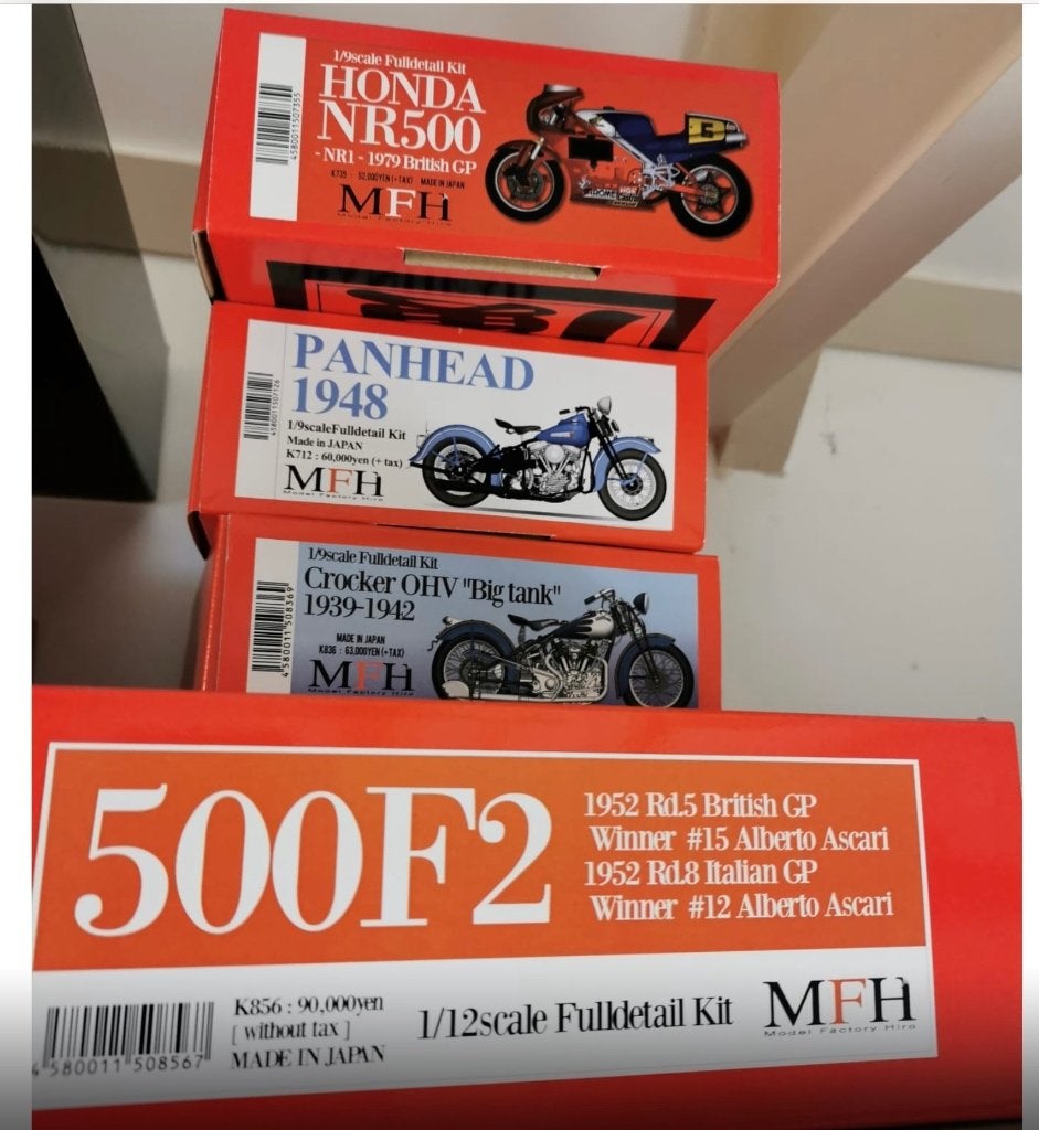 Model Factory Hiro 1/9 Scale Harley-Davidson 1948 Panhead, Hobby en Vrije tijd, Modelbouw | Auto's en Voertuigen, Overige merken