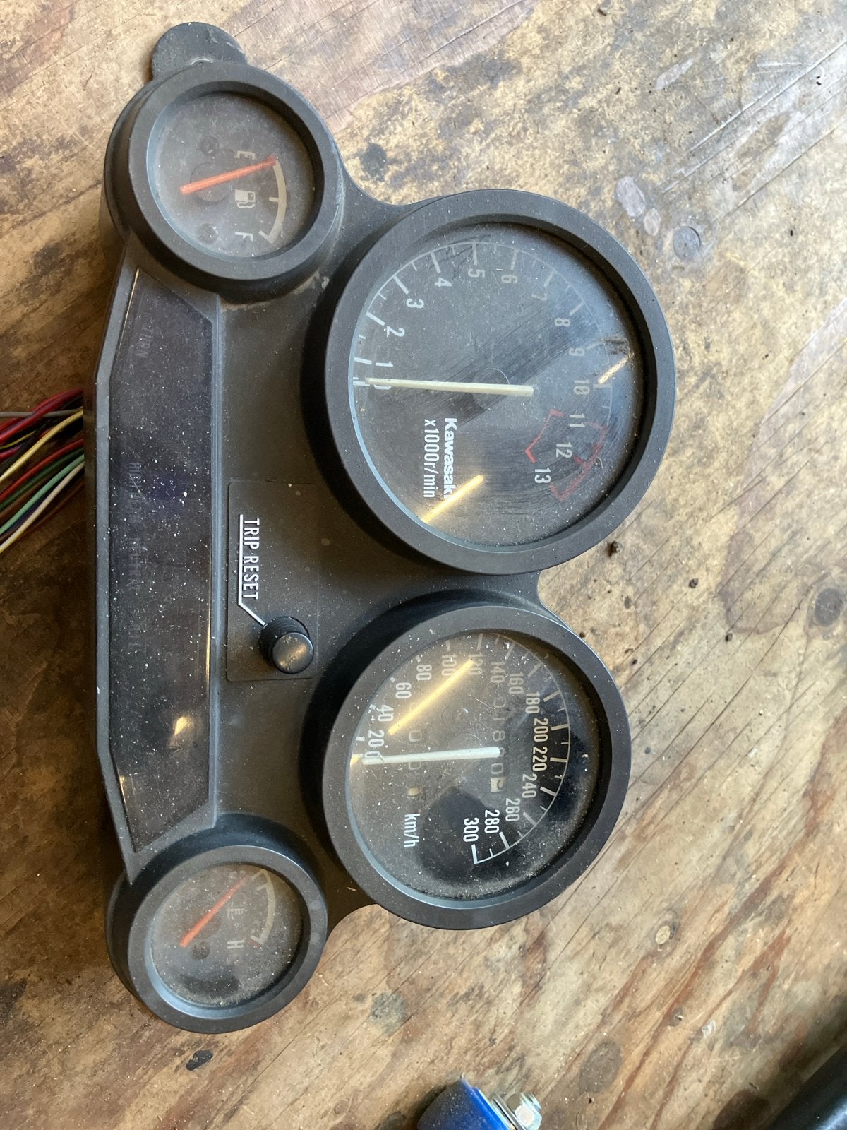 Tellerset Kawasaki ZX10 1989, Motoren, Ophalen of Verzenden, Gebruikt