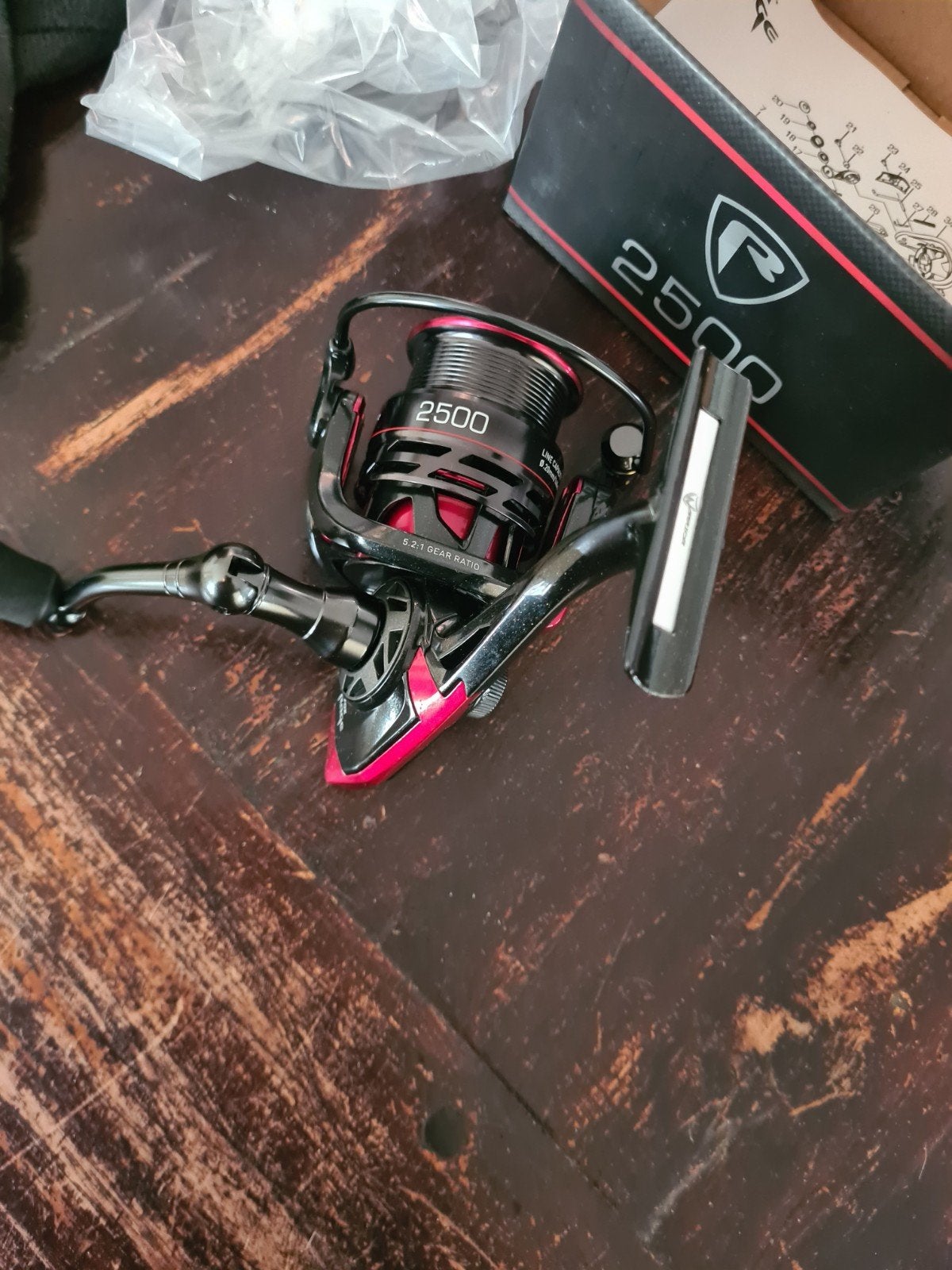 Fox rage. Warrior 2500. spinmolen. nieuw., Watersport en Boten, Rage, Ophalen of Verzenden, Molen, Warrior 2500