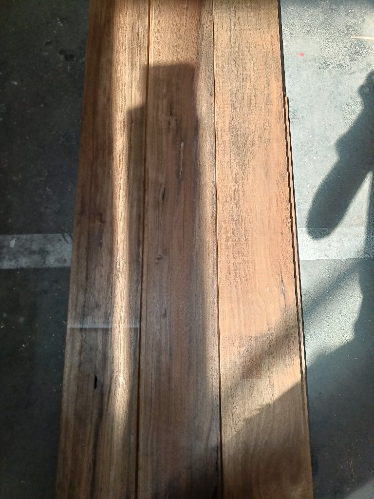 Fraké verticale channelsiding - thermisch gemodificeerd, Ophalen, Planken, Nieuw, Hardhout