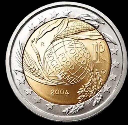 2 euro Italië 2004, Ophalen of Verzenden, Italië, 2 euro, Losse munt