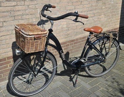 Altec Sweet 28 inch damesfiets met Transport Mand, Gebruikt, Velgrem, 47 tot 50 cm, Mandje