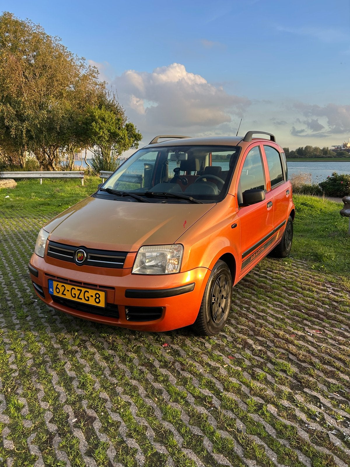 Fiat Panda Dynamic 1.2 2008 71000km, Ophalen, Nieuw, Achter, Bumper