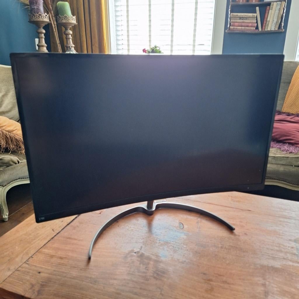 Philips 278E 27” Curved Monitor Full HD, Computers en Software, Monitoren, Gebruikt, 3 tot 5 ms, Curved, Phillips.
