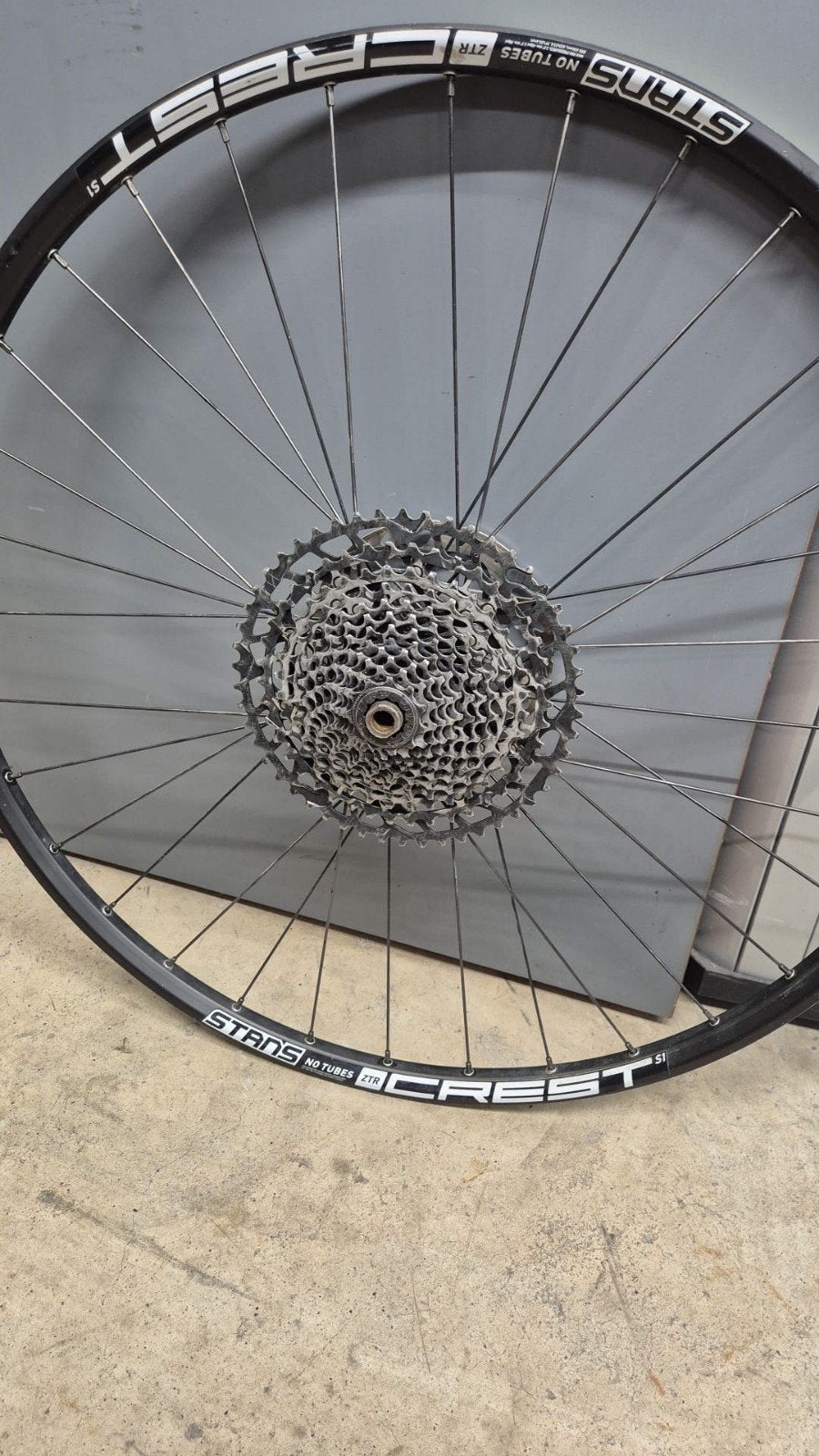 Stans No Tubes ZTR Crest S1 Wielset mtb 29 HG-body Boost, Wiel, Gebruikt, Stans No Tubes, Ophalen of Verzenden