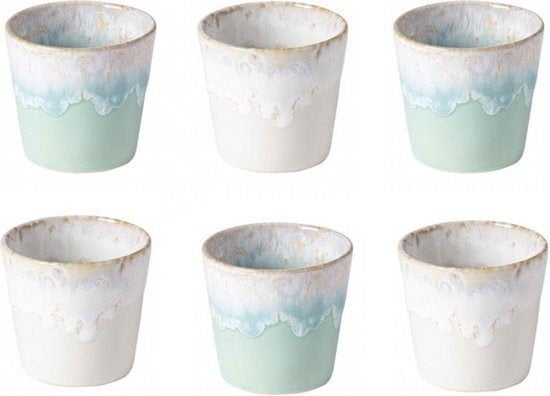 Costa Nova Grespresso Lungo Kopjes - Set van 6, Huis en Inrichting, Overige merken, Nieuw, Ophalen of Verzenden, Overige stijlen