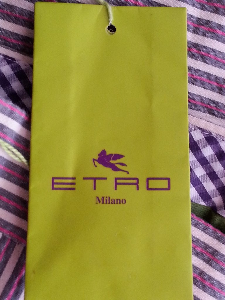 Nieuw ETRO Milano met paars kleur maat 58, Verzenden, Paars, Etro Milano, Maat 56/58 (XL)