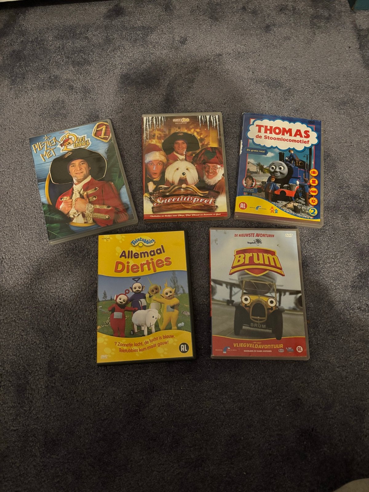 Kinder DVD collectie, Verzamelbox, Alle leeftijden, Inclusief doosje, Zo goed als nieuw