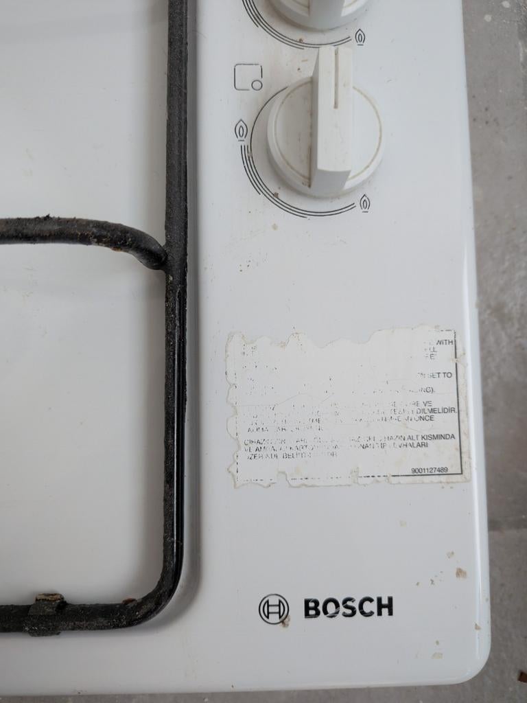 Bosch gaskookplaat - Na schoonmaak weer klaar voor gebruik, Ophalen