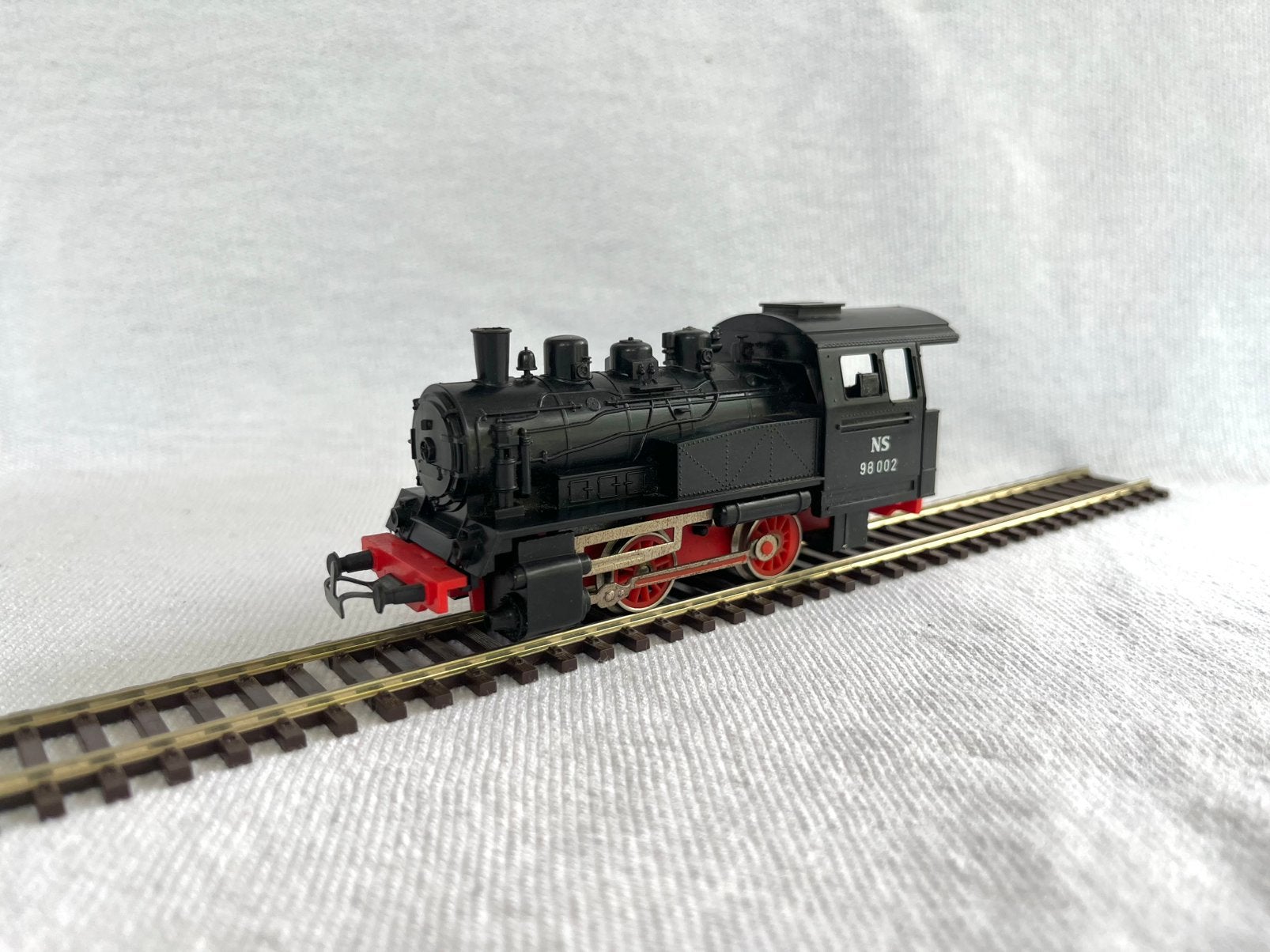 Piko NS 98002 stoomlocomotief H0 (3), Gebruikt, Analoog, Gelijkstroom, Locomotief