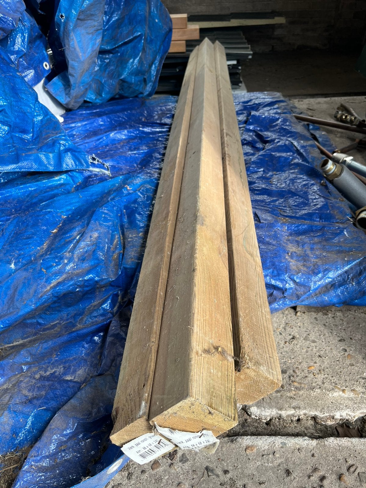 Balken moet vandaag nog weg, Ophalen, Nieuw, 250 cm of meer, Balken