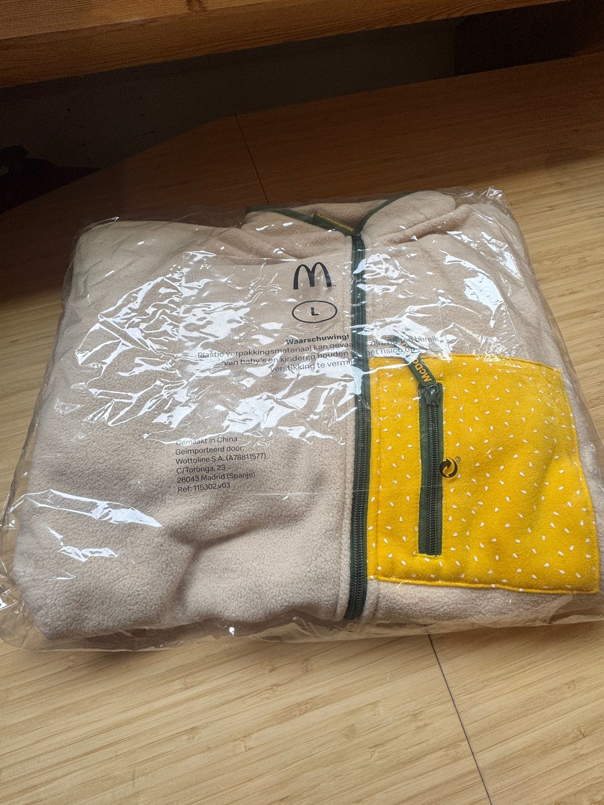 Exclusieve McDonald’s fleecetrui, Ophalen of Verzenden, Zo goed als nieuw