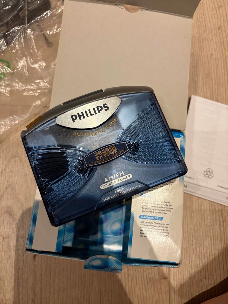 Philips AQ 6591 Stereo Radio Cassette Player - Goede staat, Ophalen, Walkman