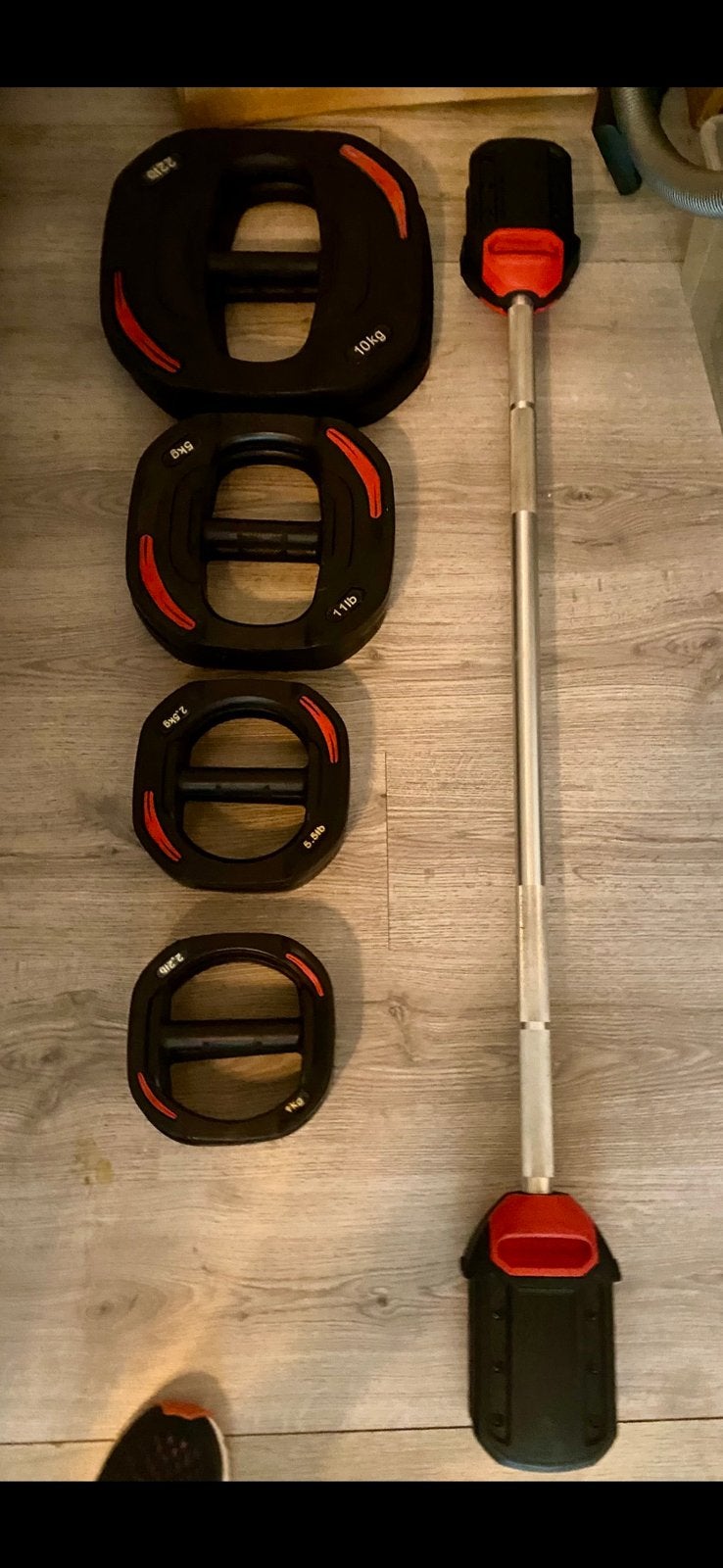 Bodypumpset, Ophalen, Zo goed als nieuw, Benen
