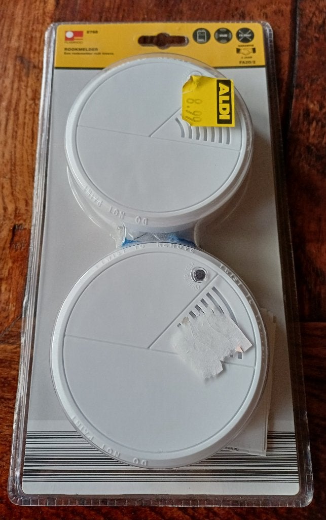 2 x Rookmelder nieuw in verpakking ( Jola ), Detector, Sensor of Melder, Nieuw, Ophalen of Verzenden, Rook