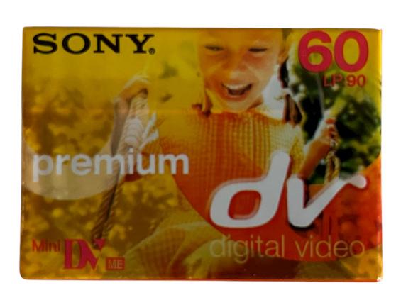 Nieuwe Sony Premium Mini DV DVM60PR3 videoband, Ophalen of Verzenden