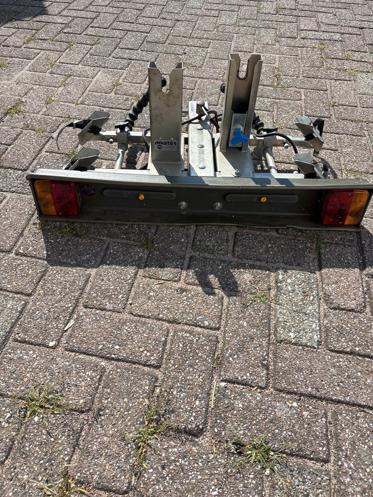 Oudere fietsendrager, werkt nog goed, Ophalen, 2 fietsen, Gebruikt, Trekhaakdrager