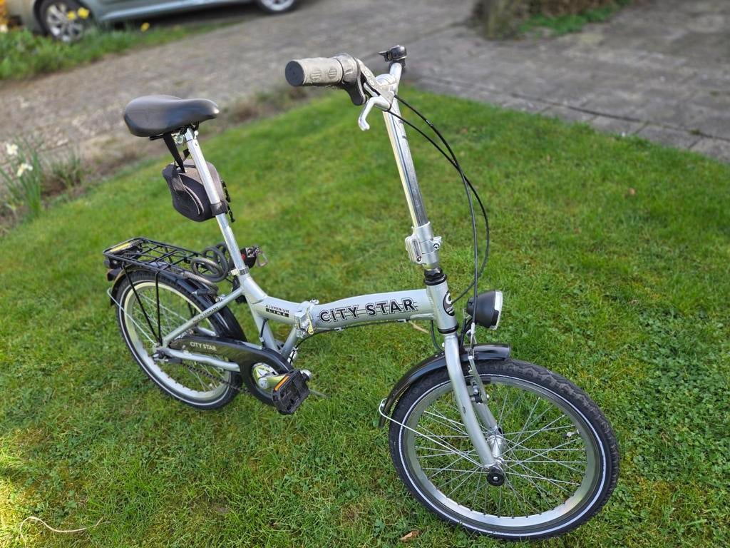 Wegens verkoop nog 1x vouwfiets, Ophalen, Gebruikt, 20 inch of meer, Versnellingen