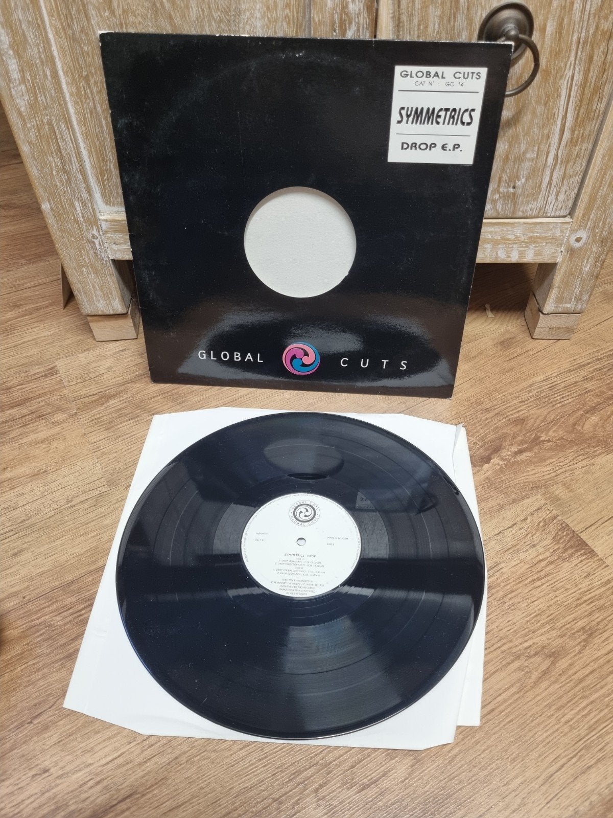 12"Symmetrics* ‎– Drop E.P., Cd's en Dvd's, Vinyl | Dance en House, Ophalen of Verzenden, Zo goed als nieuw, Overige formaten