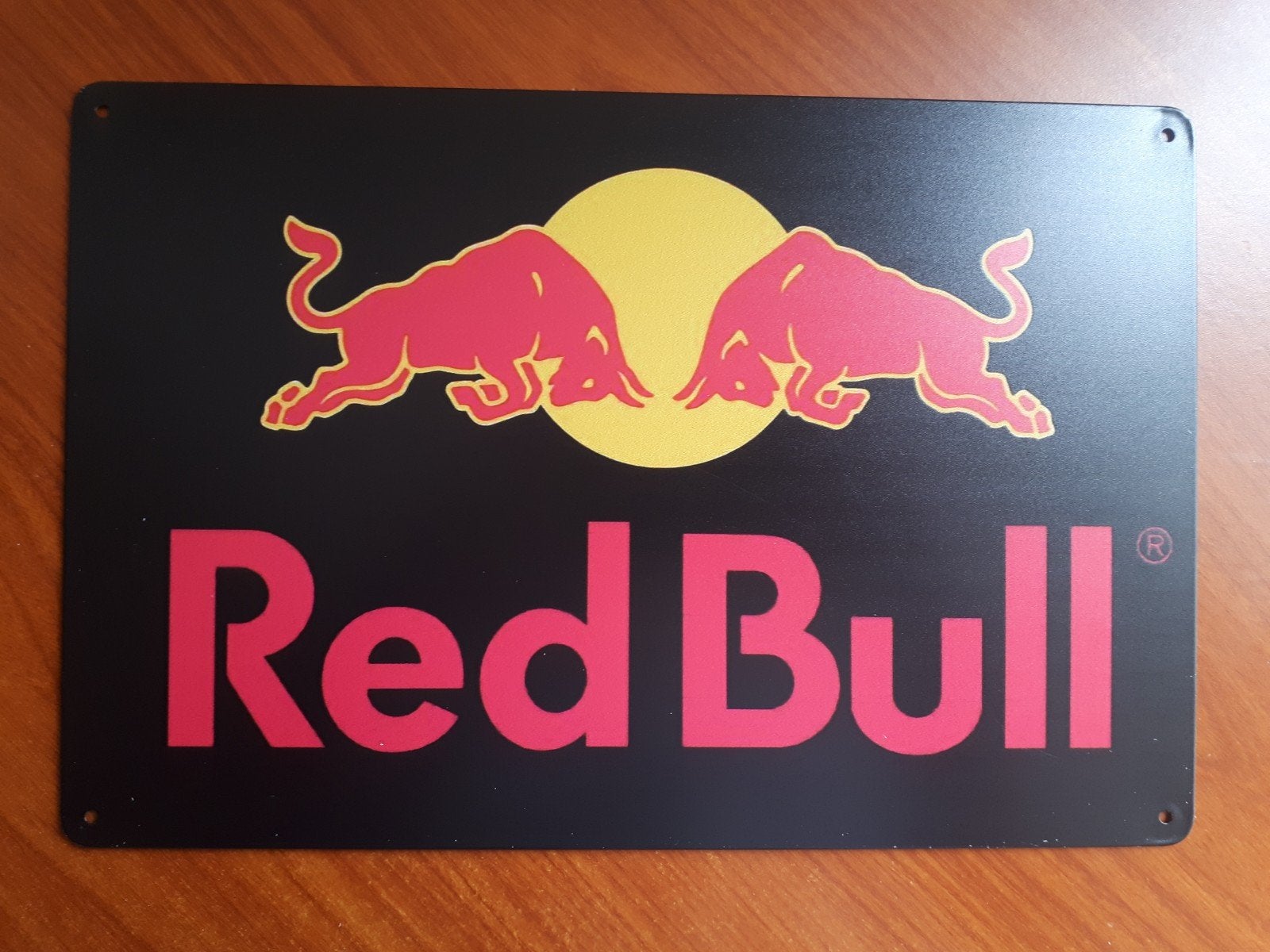 Red Bull 20x30 cm Metalen Reclamebord, Verzamelen, Merken en Reclamevoorwerpen, Verzenden, Nieuw, Reclamebord