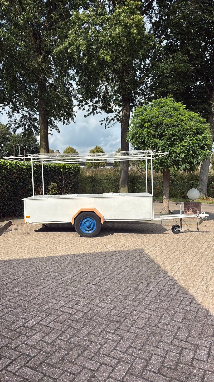 Ijskraam foodtruck / ijswagen vintage ijscokar aanhanger, Zakelijke goederen, Ophalen of Verzenden