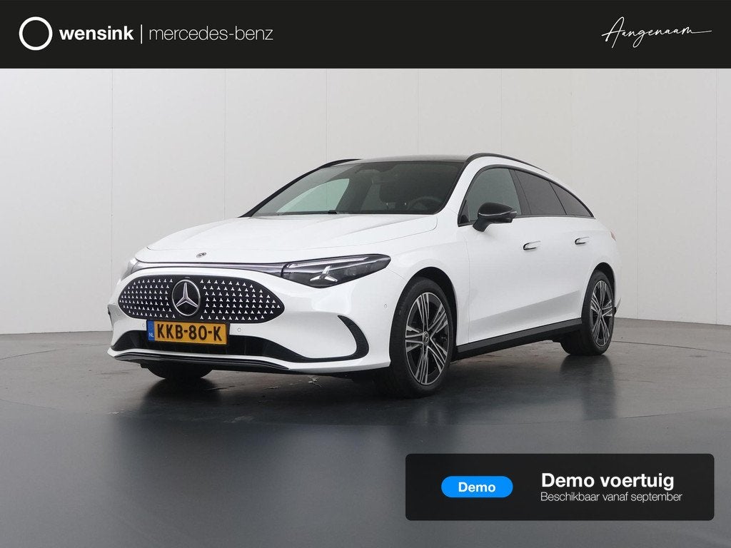 Mercedes-Benz CLA-Klasse Shooting Brake 250+ Business Soluti, Auto's, CLA, Achterwielaandrijving, Wit, Origineel Nederlands