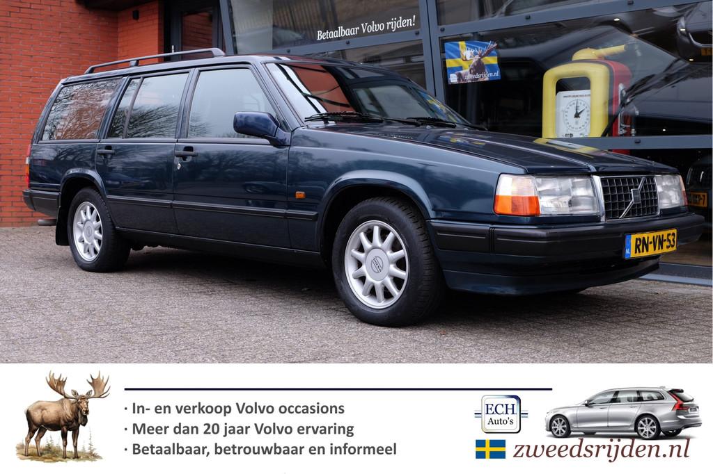 Volvo 940 2.3 135 pk Comfort-Line, Elektr. stoel (bj 1997), Met garantie (alle), Leder en Stof, Origineel Nederlands, Handgeschakeld
