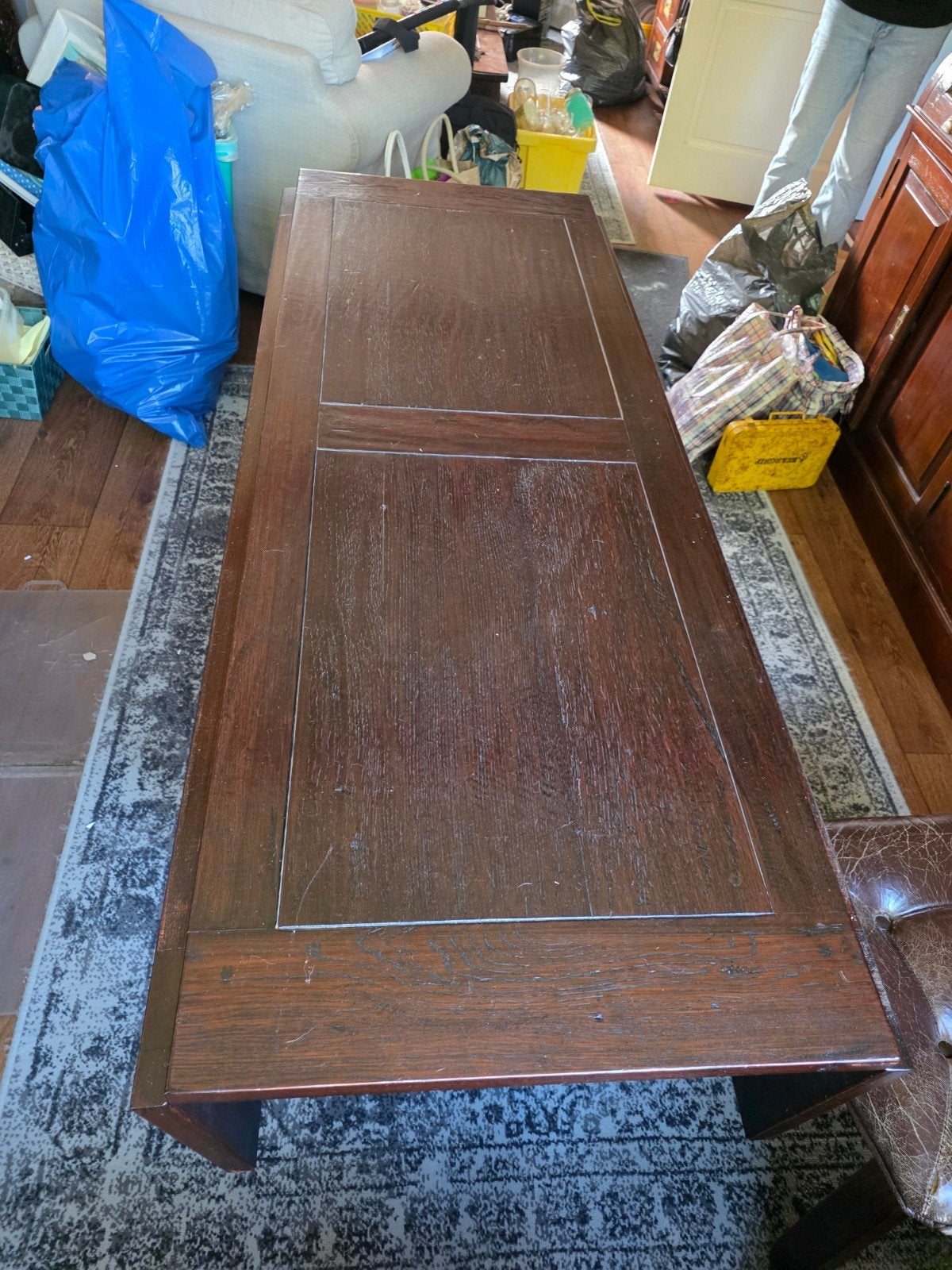 Uitschuifbare eetkamertafel in 3 standen