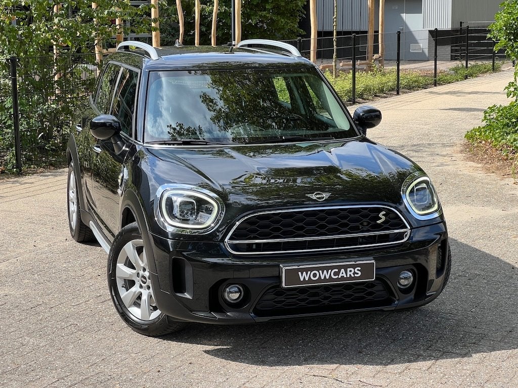 MINI Cooper SE Countryman 1.5 220pk Hybrid ALL4 Automaat, Auto's, Automaat, Dealer onderhouden, Stof, Countryman