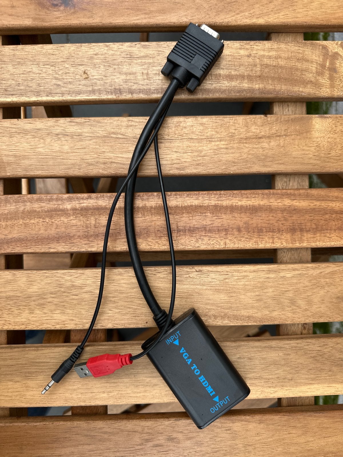 VGA naar HDMI Adapter/Converter, Ophalen of Verzenden, Zo goed als nieuw, Minder dan 2 meter, Overige kabels